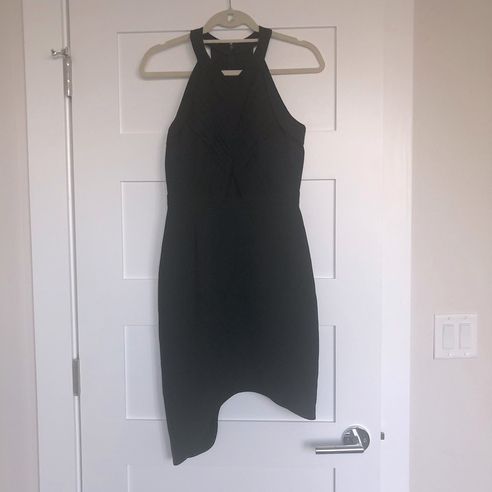 FindersKeepers Asymmetrical Black Cocktail Dress S